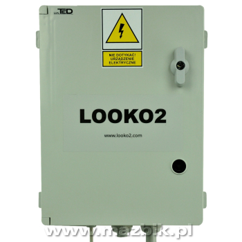 Stacja pomiarowa Looko2v4  GSM (bez SIM) pomiar PM1, PM2.5, PM10, formaldehyd, temperatura, wilgotność wewnątrz czujnika.