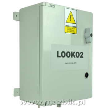 Stacja pomiarowa Looko2v4  GSM (z SIM) pomiar PM1, PM2.5, PM10, temperatura, wilgotność i ciśnienie powietrza.